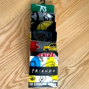 NWT Friends, the TV show socks